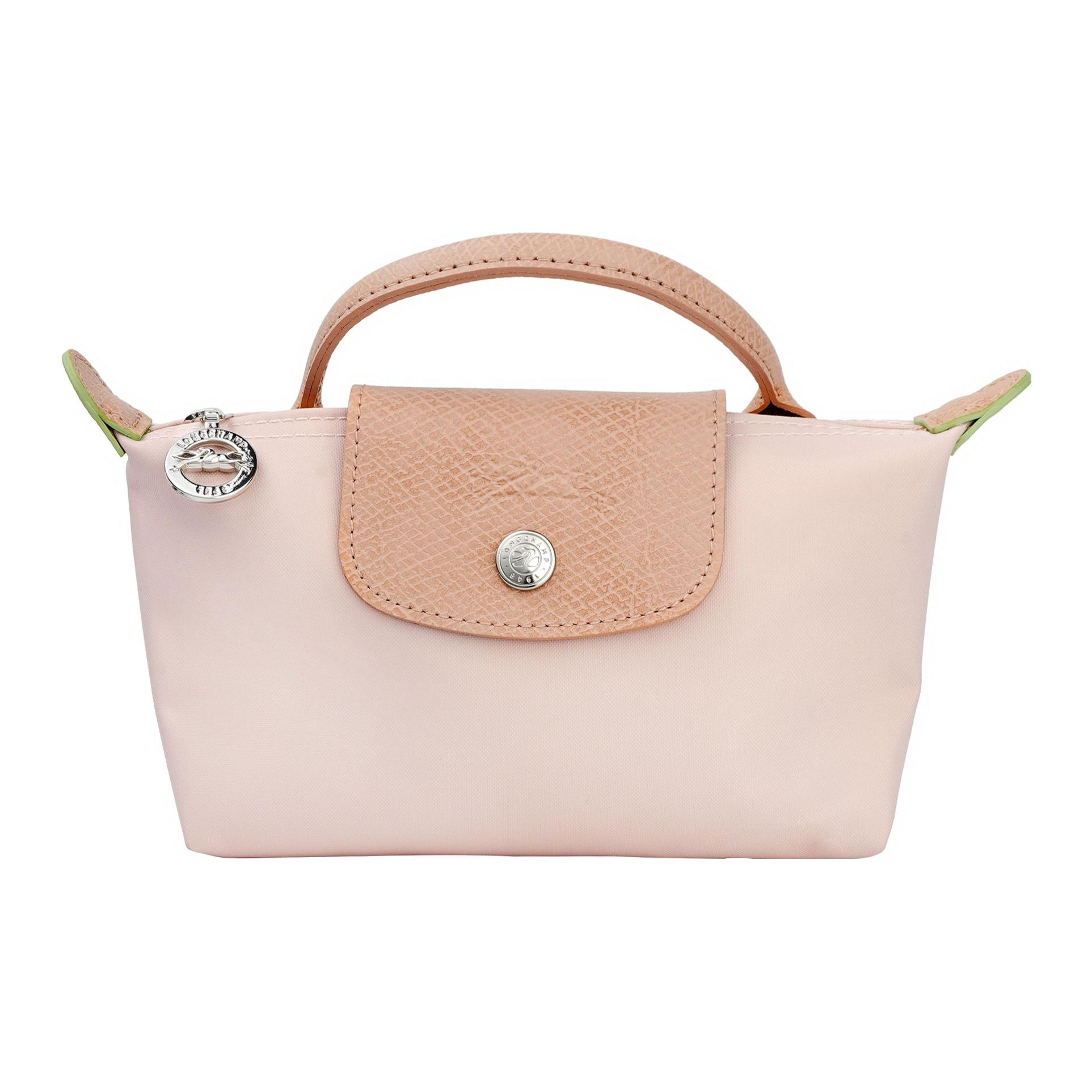 

Longchamp Le Pliage Green 17 Zipper Snap Closure Canvas Tote Bag Women tote Cherry-Blossom-Pink 34175919P64 Cherry Blossom Pink