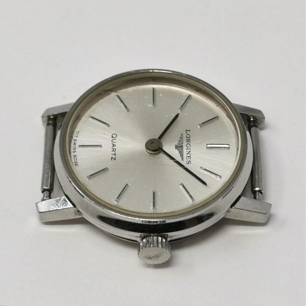 Used LONGINES Ladies Watch Vintage Silver Used Battery Out Management Number ARCAYKO533