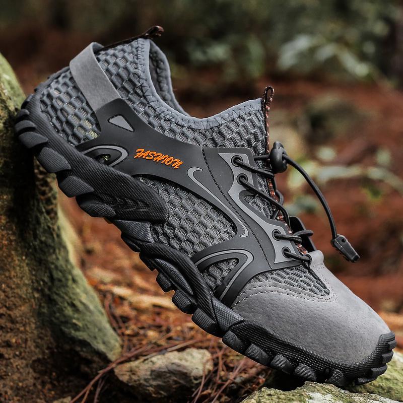 Hiking Trekking Sneakers Men Quick Dry Water Aqua Shoes Non Slip Breathable Outdoor Sport Shoes Plus Size