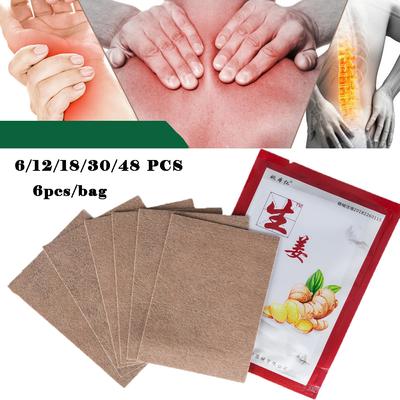 6pcs/bag Plaster Pain Relief Patch Waist and Shoulder Pain Muscle Aches Herbal Patch