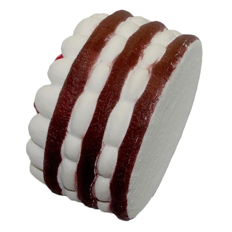 Stress Reliever Toy , Kemilove Slow Rising  Slice Cake Cream Scented Slow Rising Hand Wrist Toy