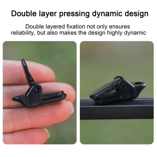 10/20Pcs Outdoor Tarp Clip Heavy Duty Lock Grip Camping Tent Fastener Clip Holder Pool Canopy Awning Cover Shade Cloth Fixing Clamp