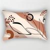 30x50cm Geometric Pillowcase Home Decor Cushion Cover Abstract Leaves Plant Patchwork Rainbow Polyester