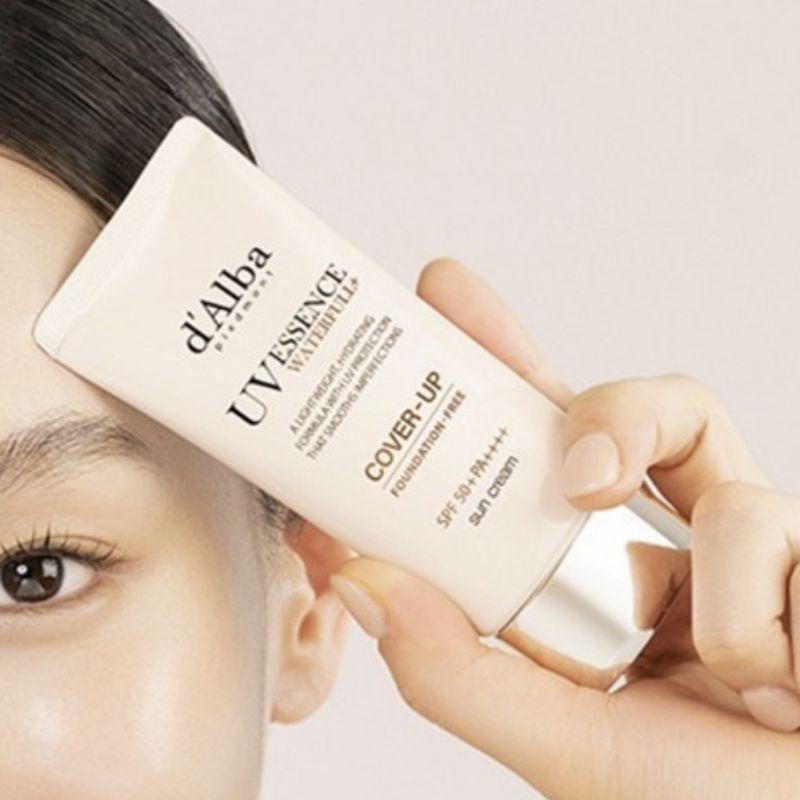 d'Alba Waterfull Tónovací opalovací krém Natural Cover Béžový č. 21 SPF50+ PA++++ 50ml