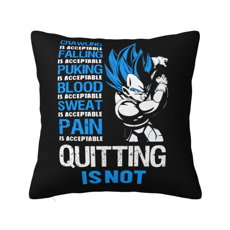 Benutzerdefinierte Luxus Dragon Ball Goku Kissenbezug Samt Anime Manga Kissenhülle