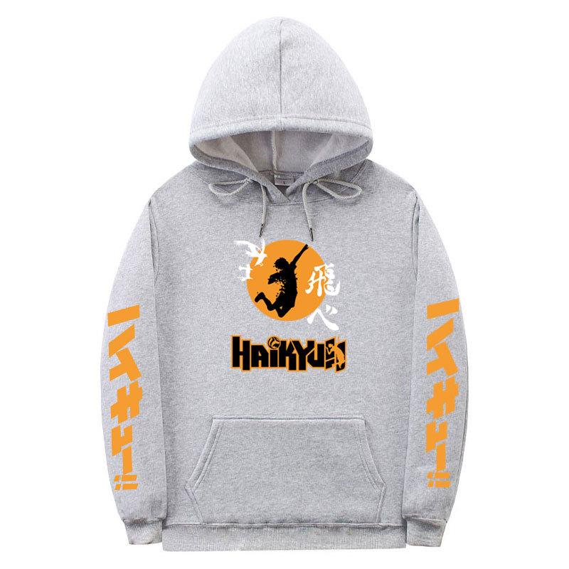 Haikyuu Haikyuu Haikyuu Cartoon Day Anime Loose Hooded Sweatshirt Sweatshirt
