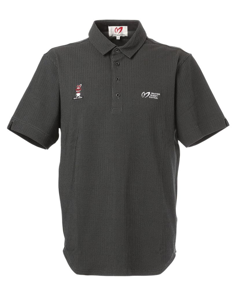 Master Bunny Short Sleeve Polo Shirt Golf 4 Men's (SWAGGY BUNNY) / / 758-5160305 010_Black [M]