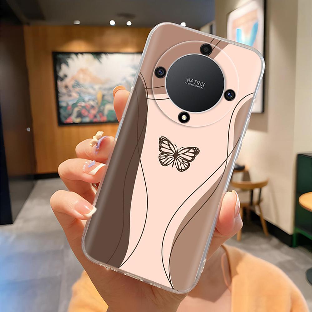 Case For Honor X9a Case Honor X9b Magic5 Magic6 Magic 5 6 Lite Transparent Soft Silicone TPU Funda Protective Back Cover Casing
