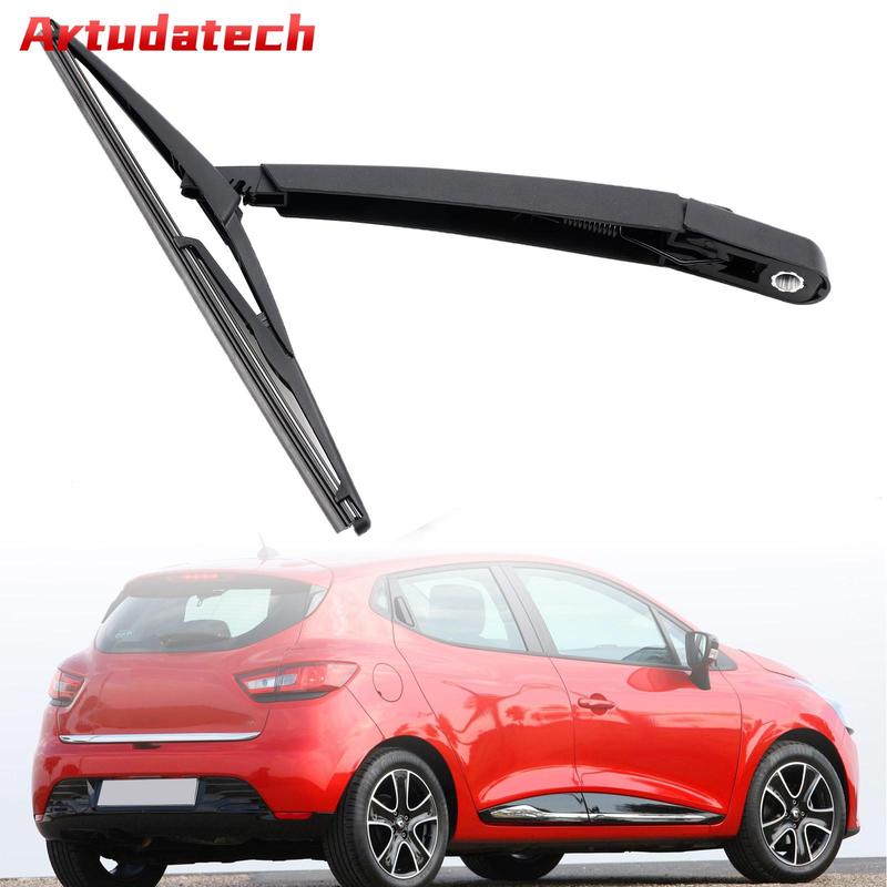 Artudatech Rear Window Windshield Wiper Arm Blade Set For Renault Clio II 1998-2012
