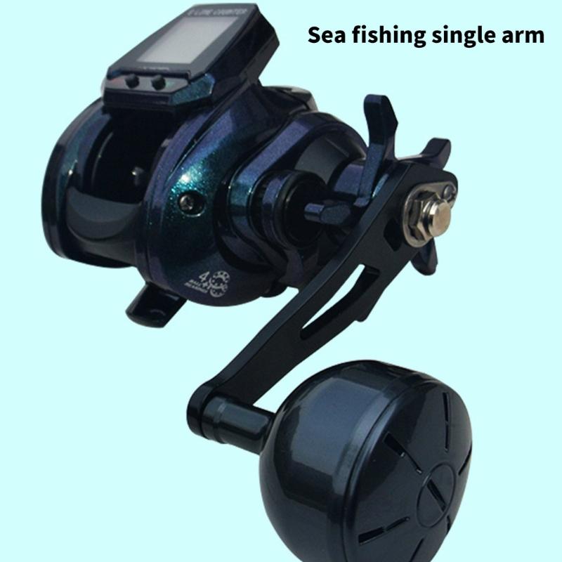 Corrosions Resist Saltwater Freshwater Fishing Reel Electronic LED Screen Fishing 7.2:1 High Speed Powerful Fishing Reel