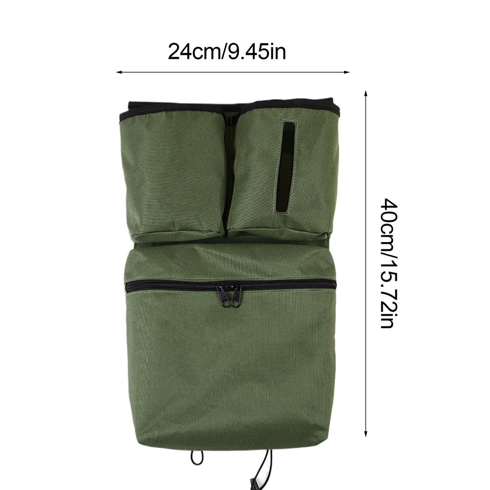 

Stroller Caddies Oxford Cloth Baby Stroller Organizer Travel Stroller Accessories Multifunctional Stroller Caddies With Cup зелёный