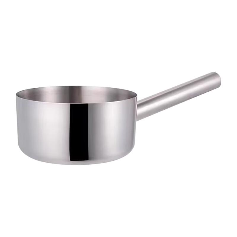 Jiwanggu Edelstahl Schöpfkelle mit flachem Boden