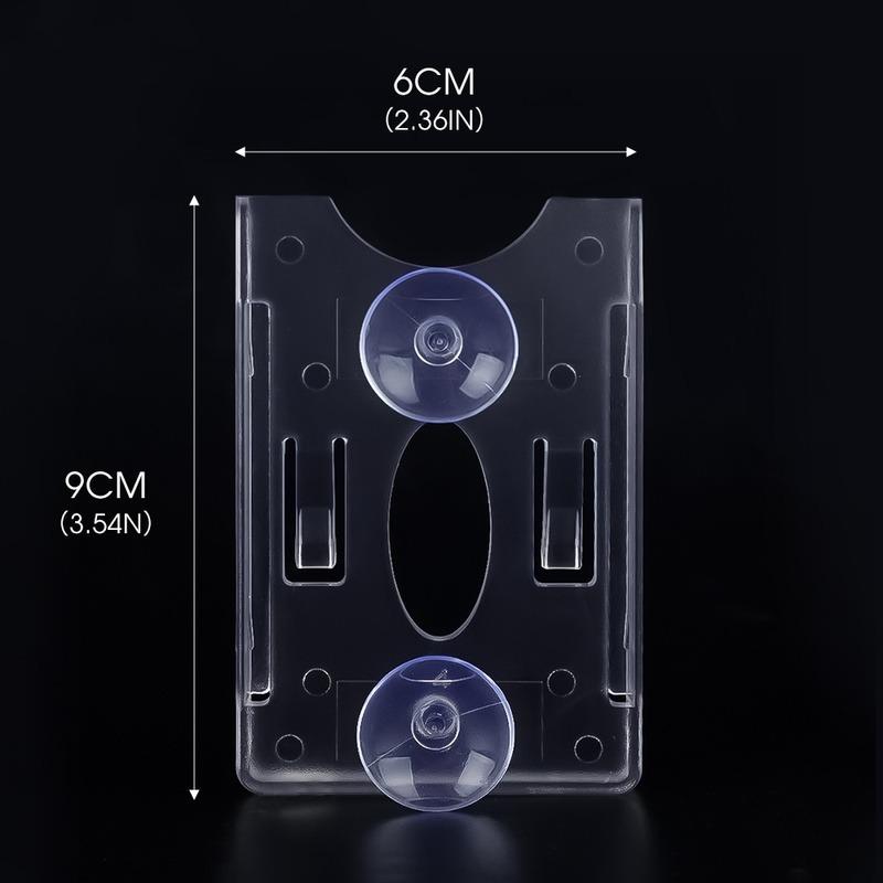 Car Card Sleeve Parking Ticket Clip Auto Fastener Card Bill Holder Mount Fastener Organizer Windshield Stickers Home Office