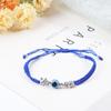 Fashion Flower Braided Woven Elephant For Women Demon Eye Bracelet Lucky Bracelet Hand Rope