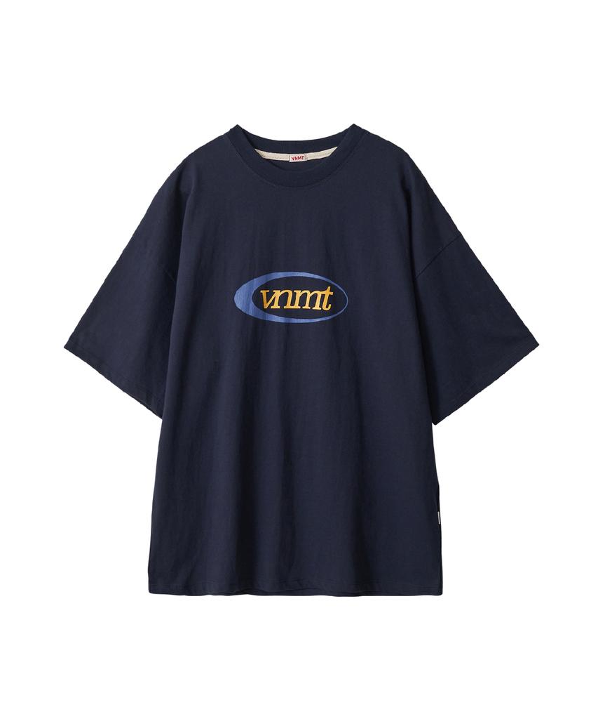 Baniswimeonteu Sport Logo Oversize T-Shirt_Navy