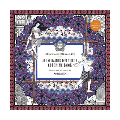 Galison Amrita Sen Cosmic and Eternal Love Coloring Book