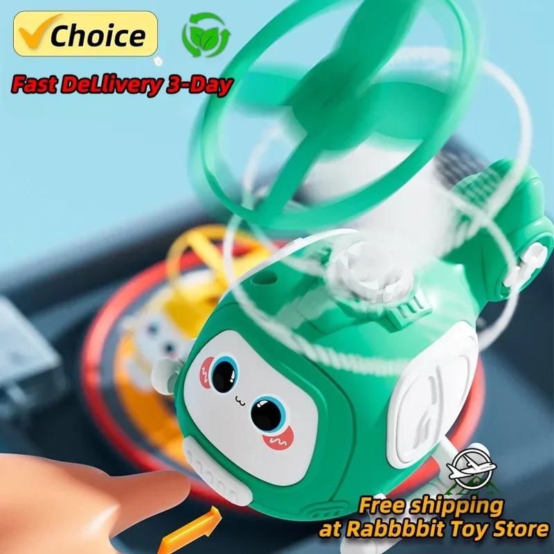 Airplane Boy 3 Year Airplane Bamboo Dragonfly Cartoon Helicopter UFO Toy Airplane Outdoor Game Child Gift