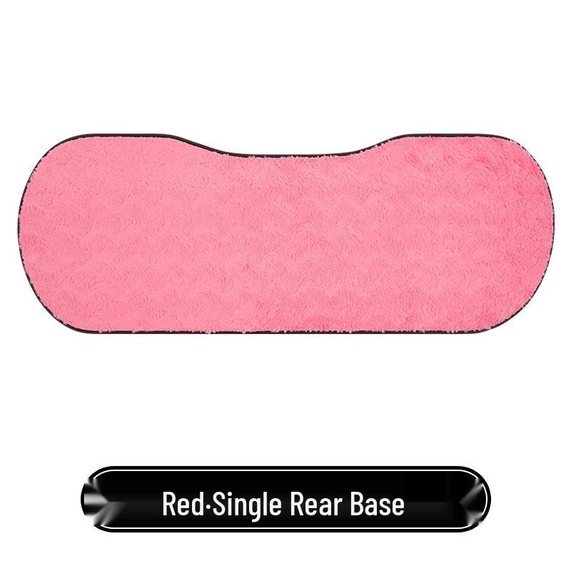 Coussin de siège d'hiver en peluche noire à grands yeux pour Changan CS35, CS55PLUS, CS75