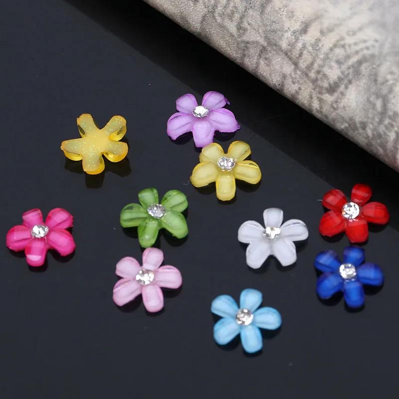 Engood 200Pcs 9mm Resin Cherry Button Vintage Sewing Trim & Embellishments Craft Buckles for DIY Craft Wedding Case Decoration