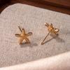 Cold Style Fashion Trend Starfish Earrings Women's Personalized Design Popular Earrings Ear Jewelry