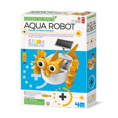 Toytron 4M-03415 Solar Aqua Robot Science Kit