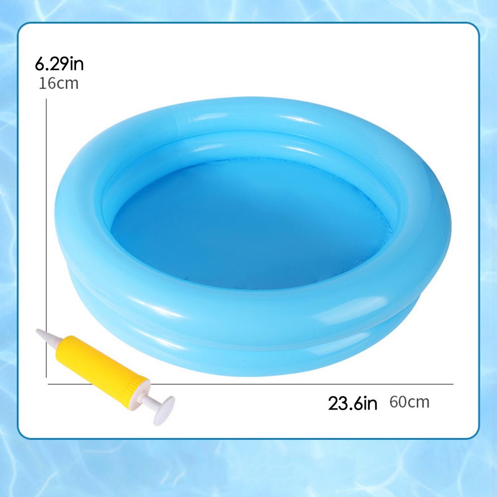 Portable Inflatable Foot Basin For Yard Foot Soaking Summer Beach Inflatable Foot Wash Basin Collapsibl e Pool Foot Bath