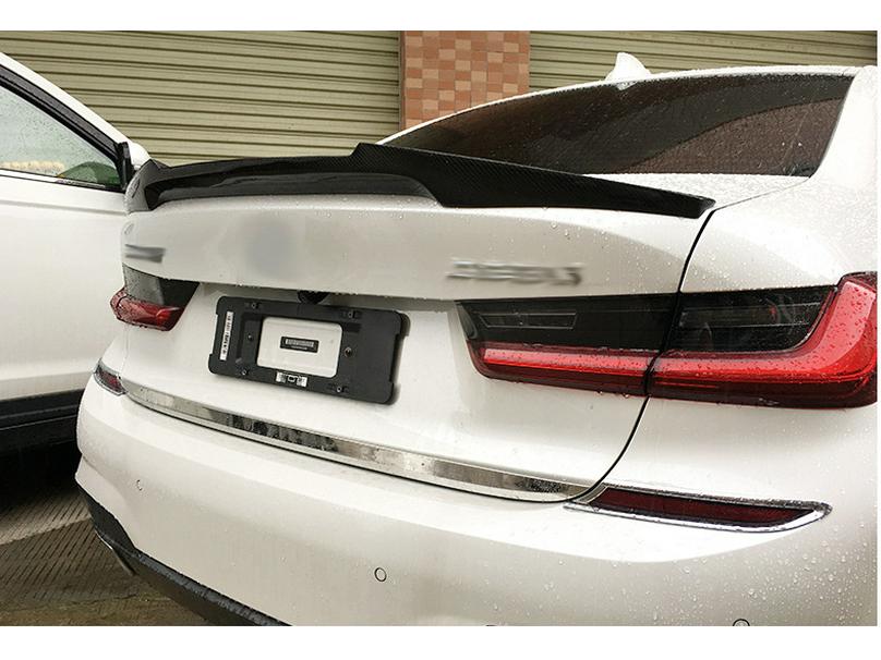 Carbon Fiber Rear Wing for BMW 3 Series G20/G28, M4-Style Tail Wing Diffuser.
