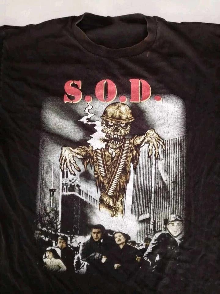 S.O.D. Stormtroopers Of Death Is Coming Shirt Black Unisex S-5XL E1583 2XL