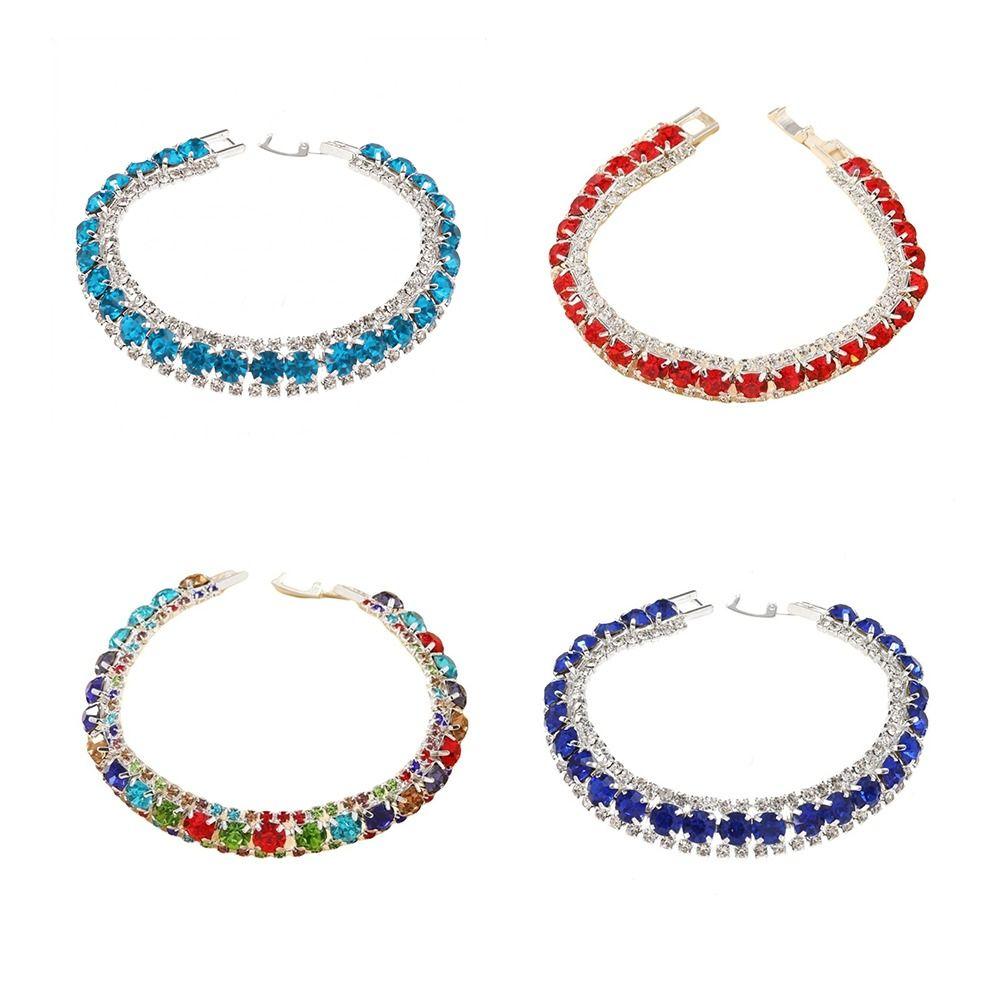 Charm Rhinestone Bracelet Luxury Women's Bracelet Personality Sparkling Bracelet Gifts