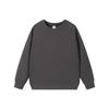 Modisches 330g Oversized Casual Herren American Streetwear Einfarbig Rundhals Sweatshirt - Herren Herbst Winter Basic Sweatshirt