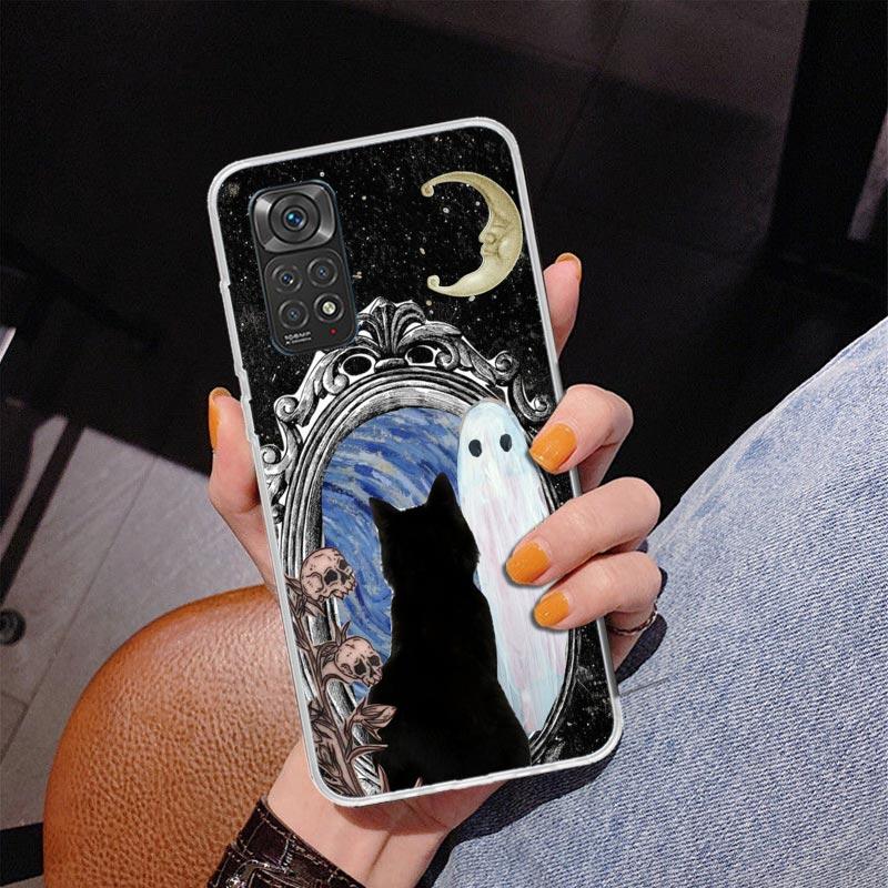 

Witch And Cat Colorful Cute Phnoe Case for Phnoe Case for Xiaomi Redmi Note 15 14 14S 13 Pro Plus 12 12S 11S 11E 10S 10 11T 5G U Redmi Note 13 5G