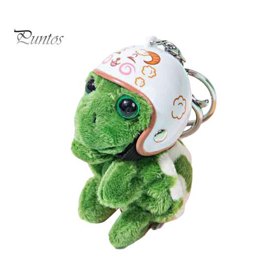 Bag Keychain Handmade Cartoon Turtle Comfortable Touch Super Soft High Simulation Decorate Adorable Cute Plush Pendant Keychain Bag Accessory