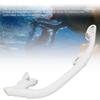 Dual Function Wet Full Dry Diving Snorkel with Bite Valve for Freediving Snorkeling Universal Diving Gear Easy Breath White