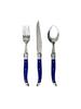 LAGUIOLE Jeanneron Laguiole Tableware French Blue 1-Person Set