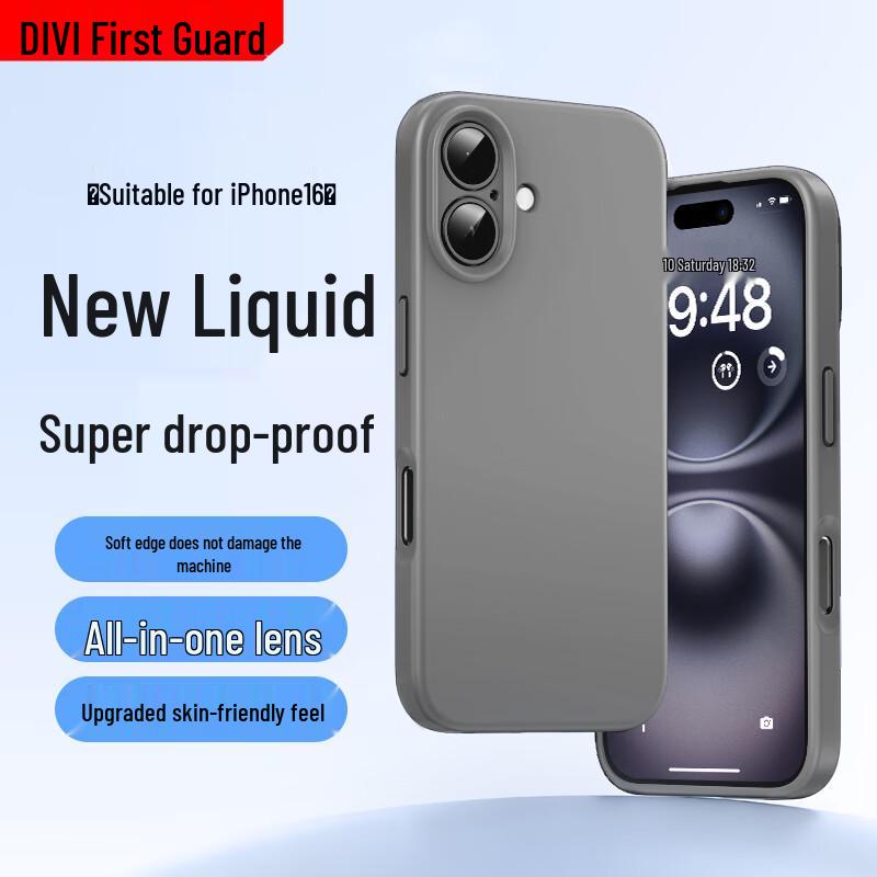 First Guard Cloud Sense Liquid Silicone iPhone Case