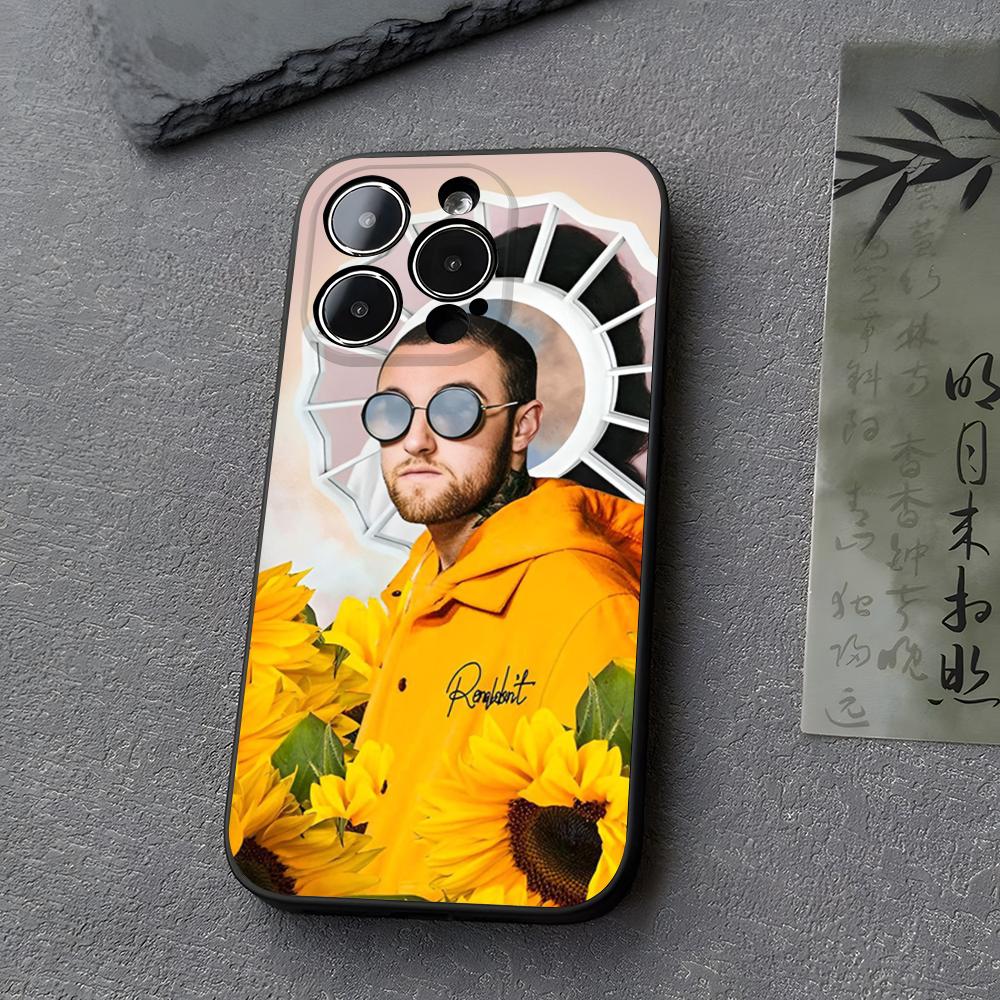 Singer M-Mac Millers Phone Case Funda For Iphone 13 17 16 11 15ProMax 14 12 Pro Xs Max Mini Xr X 7 8 6 6s Plus Covers