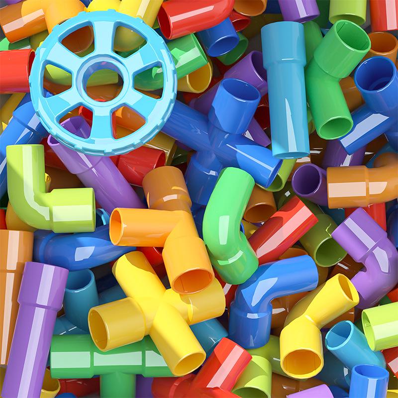 Children s Educational Water Pipe & Snowflake Building Blocks for Kindergarten Contact for details
