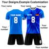Individuelles zweiteiliges Set aus Fußballtrikots für Erwachsene und Kinder