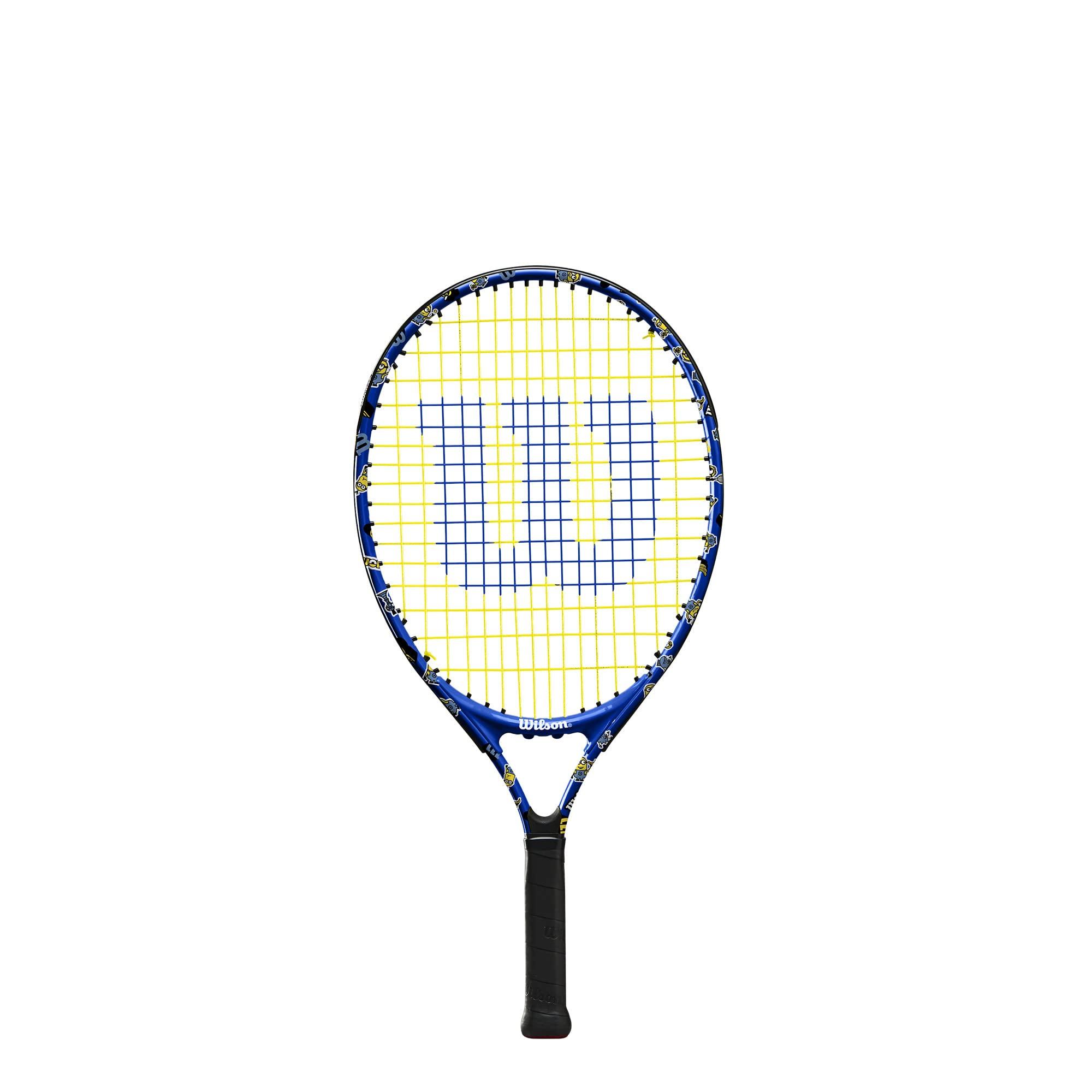 Wilson MINIONS 3.0 JR 21 (Миньон Младший) Жесткая теннисная ракетка, Желтая/Черная, WR124310H