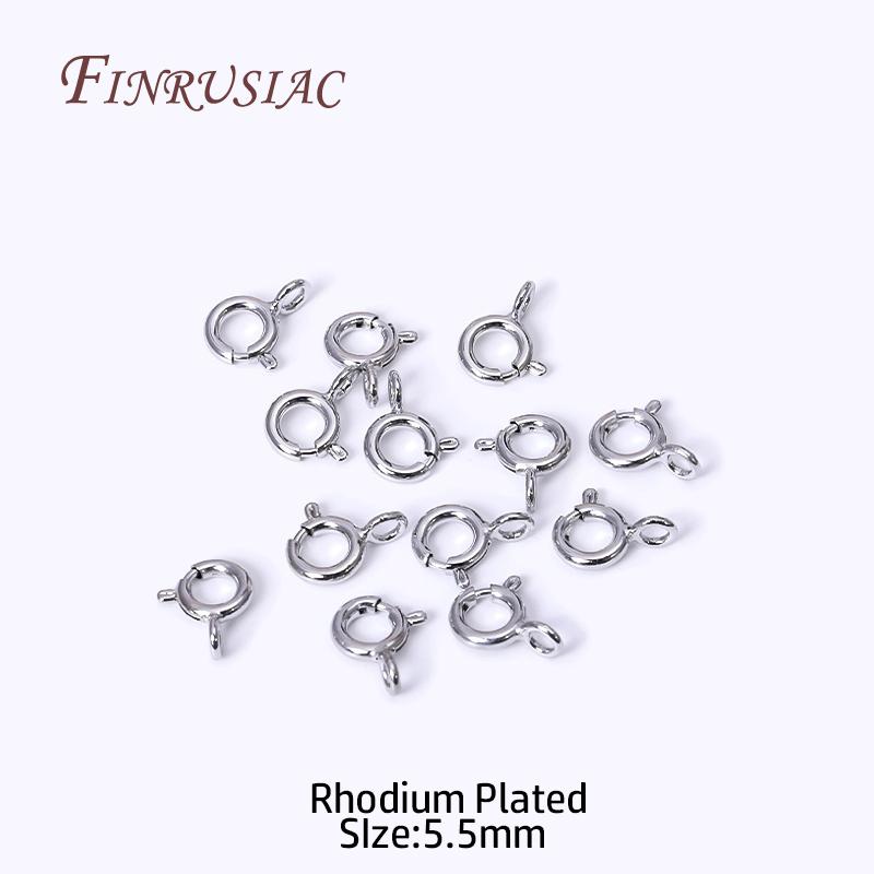 18K Gold Plated Brass Metal Extension Chains Bracelet Necklace Extend Tail Chains Connectors DIY Jewelry Making Findings