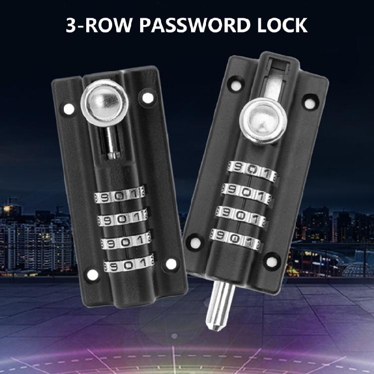 Easy To Installion Digit Combination Gate Bolt Secure Sturdy Stainless Steel Lock Accessory for Sheds and Garages