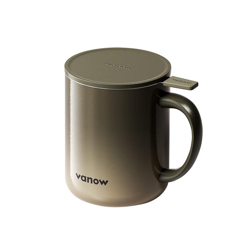 Vanow Ceramic Lined Thermal Mug with Lid
