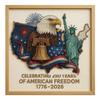 250th Anniversary Diamond Art Kit Celebrating 250 Years of American Freedom DIY Rhinestone Craft
