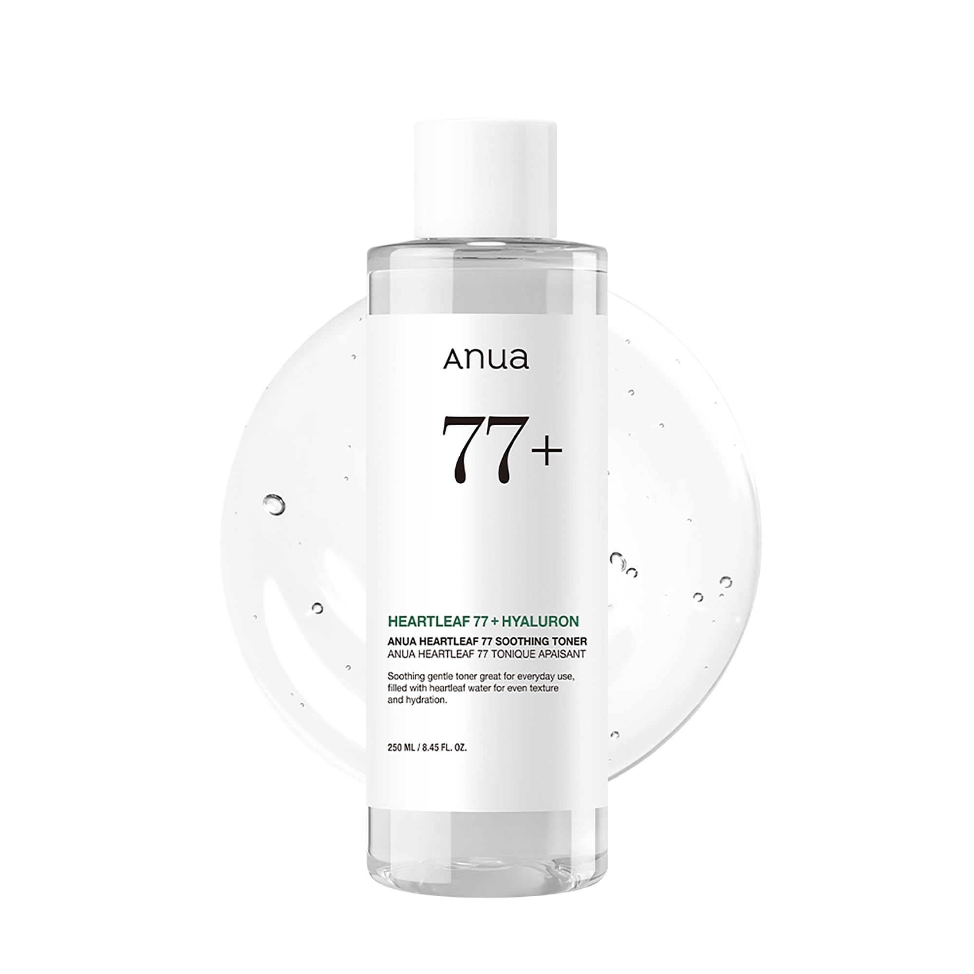 

[Anua] Heartleaf 77% Soothing Toner 250ml 2-EA Bundle 2-EA Bundle