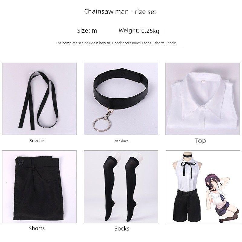 Chainsaw Man Cosplay: Makima, Demon Hunter Pawa, Hirofumi Yoshida, Female Nurse Uniform, War Demon