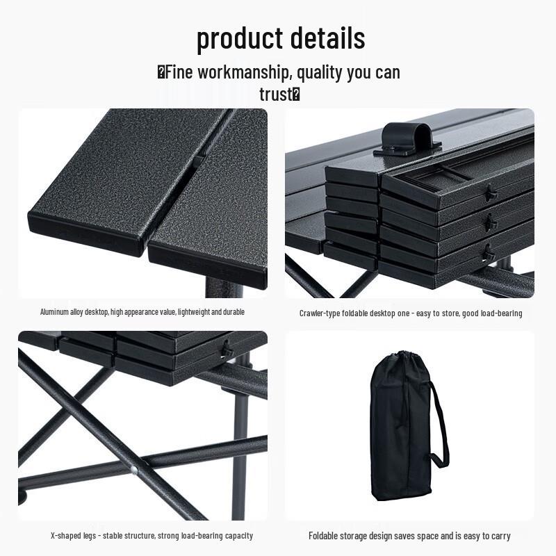 Portable Aluminum Folding Camping Table