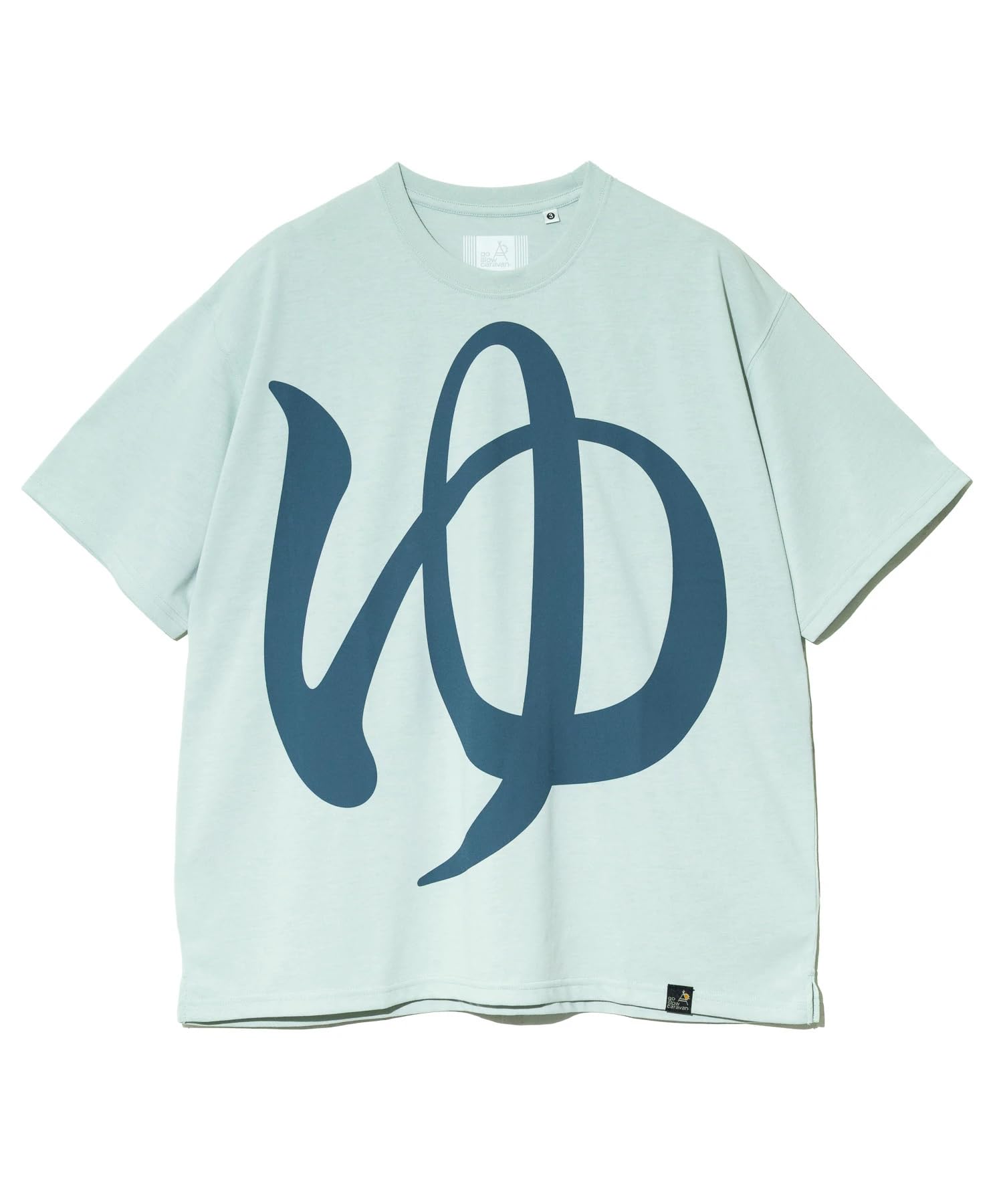 

[go slow caravan] 345604 Drymix Super Sento Big Tee, Sage, Large