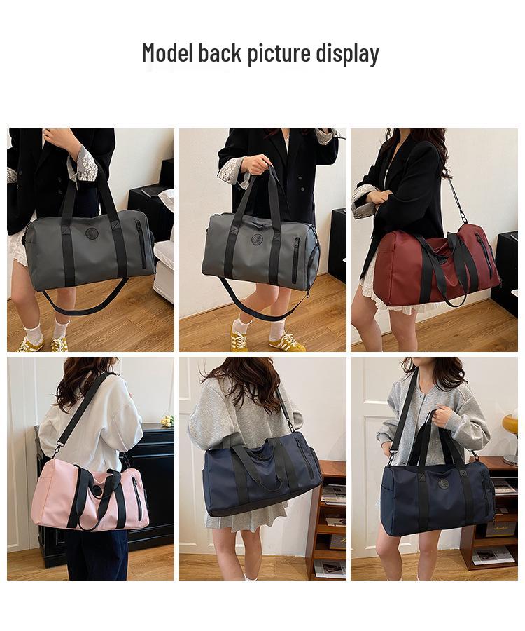 Cross-Border Multi-Functional Travel and Sports Bag with Dry/Wet Separation for Men and Women