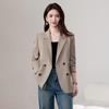 Teluoman Women's Loose Casual Blazer