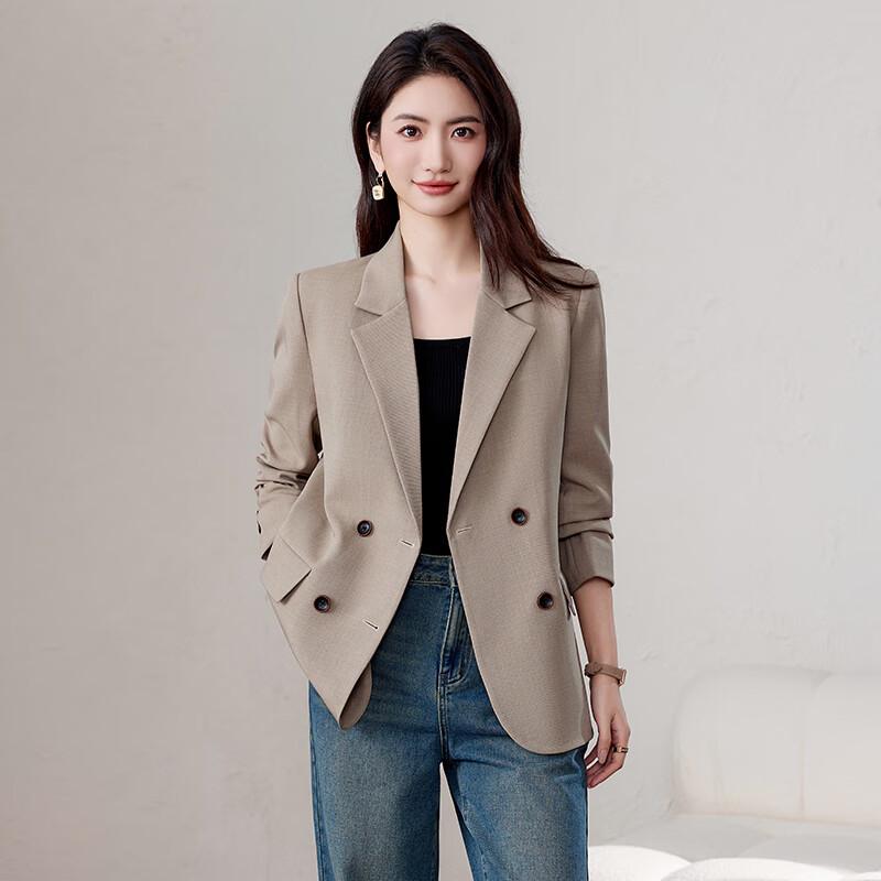 Teluoman Women's Loose Casual Blazer